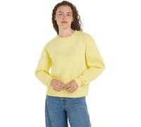 Tommy Hilfiger Mdrn Reg Corp Logo C-Nk Swtshrt Ww0Ww39791, Felpe Donna, Giallo (Yellow Tulip), XL