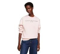 Tommy Hilfiger Mdrn Reg Corp Logo C-Nk Swtshrt Ww0Ww39791, Felpa, Donna, Rosa (Whimsy Pink), XS