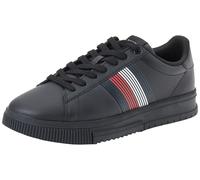 Tommy Hilfiger Men Supercup Lth Seasonal, Black, 46 EU