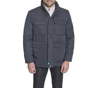Tommy Hilfiger Men's Stand Collar Four-Pocket Field Jacket Giacca, Blu Mare, XL Uomo
