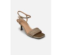 Tommy Hilfiger - METALLIC LTHR KITTEN Oro e bronzo - Sandali e scarpe aperte 38 Oro e bronzo