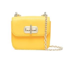 Tommy Hilfiger - Micro Borsa a Tracolla con Chiusura a Scatto - - Bags - Donna - Giallo - ONE SIZE