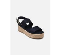 Tommy Hilfiger - MID WEDGE SANDAL Blu - Scarpe di corda 41 Blu