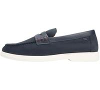 Tommy Hilfiger Mocassini Hilfiger Mix Nubuck FM0FM05785, Blu (Cielo Deserto), 11
