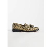 TOMMY HILFIGER Mocassino 'Snake Print Tassel' beige / nero Donna - PROMO - Scarpe - Scarpe basse TOMMY HILFIGER 38