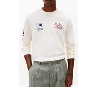 Tommy Hilfiger Modern Athleisure Ls Tee Ivory Petal Taglia: M | Maglie a manica lunga Outlet | Uomo | Bianco