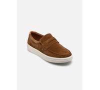 Tommy Hilfiger Modern Light Hybrid Suede Loafer Fm0fm05786, Mocassini Uomo, Brown (Coconut Grove), 45 EU