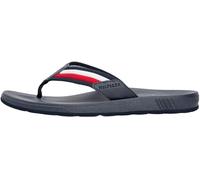 Tommy Hilfiger Molded Hilfiger Beach Sandal Fm0fm05803, Infradito Uomo, Blue (RWB), 45 EU