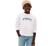 Tommy Hilfiger Monotype Print T-Shirt LS Kb0kb10052 Maglietta L/S, White (White), 3 Anni Bambini e Ragazzi