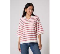 Tommy Hilfiger - Multistp Oversized Ss Polo Rosso - Abbigliamento XL Rosso