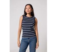 Tommy Hilfiger - Multistripe Tank Top Blu - Abbigliamento XS Blu