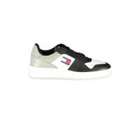 Tommy Hilfiger Nero Leather Men Sneaker - EU43/US10