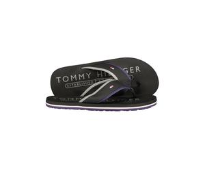 Tommy Hilfiger Nero Poliestere Men Ciabatta - EU41/US8
