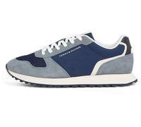 Tommy Hilfiger New Runner Eva Mix Fm0Fm05465, Basso Top, Uomo, Blu (Sport Navy), 44 EU