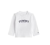 Tommy Hilfiger Newborn MONOTYPE Logo Tee L/S KN0KN02147 White (White) 12 Month