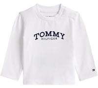 Tommy Hilfiger Newborn MONOTYPE Logo Tee L/S KN0KN02147 White (White) 24 Month