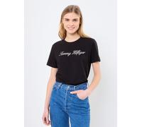 Tommy Hilfiger Script Short Sleeve T-shirt Nero S Donna