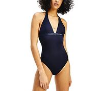 Tommy Hilfiger One-Piece Halter Costume Intero, Desert Sky, S Donna