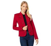 Tommy Hilfiger Giacca Casual, Moda Autunnale Blazer, Peperoncino, 48 Donna