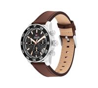 TOMMY HILFIGER Orologio analogico '85' marrone / nero / argento Uomo TOMMY HILFIGER One Size