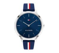 Tommy Hilfiger Orologio Analogico al Quarzo da Donna con Cinturino in Silicone Blu - 1782499