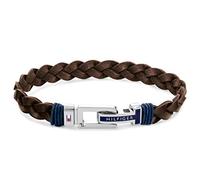 Tommy Hilfiger Orologio analogico al quarzo da uomo con cinturino in pelle