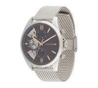 TOMMY HILFIGER Orologio analogico 'BAKER' oro rosé / nero / argento Uomo TOMMY HILFIGER One Size oro rosé / nero / argento