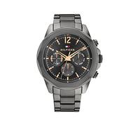 Tommy Hilfiger Orologio Analogico Multifunzionale al Quarzo da Uomo con Cinturino in Acciaio Inossidabile, Silicone o Pelle
