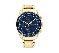 TOMMY HILFIGER - Orologio Analogico Multifunzione Al Quarzo Da Uomo Con Cinturino In Acciaio Inossidabile Dorato - 1791834