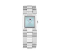 Tommy Hilfiger Orologio Donna Con Cassa Rettangolare e Movimento Al Quarzo con Bracciale in Acciaio Inossidabile