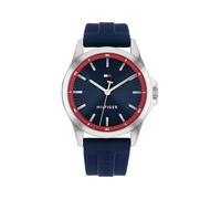 Tommy Hilfiger Orologio con Movimento al Quarzo a Tre Lancette da Uomo con Cinturino in Acciaio Inossidabile o in Pelle