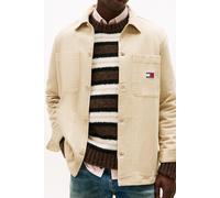 Tommy Hilfiger Oversized Fit Herringbone Twill Overshirt Gulf Sand Taglia: M | Camicie Casual Outlet | Uomo | Marrone