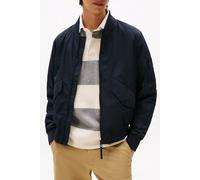 Tommy Hilfiger Uomo Bomber Packable con Collo in Stile Baseball, Blu (Desert Sky), M