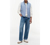 Tommy Hilfiger Packable Recycled Vest Mw0Mw18762, Gilet, Uomo, Blu (Brisk Blue), L