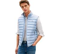 Tommy Hilfiger Packable Recycled Vest Mw0Mw18762, Gilet, Uomo, Blu (Brisk Blue), L