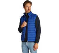 Tommy Hilfiger Uomo Gilet Packable Recycled Vest Colletto alla Coreana, Blu (Wedge Blue), L