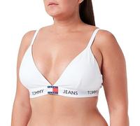 Tommy Hilfiger Padded Triangle (Ext Sizes) Uw0uw04672 Reggiseni a triangolo, Bianco (White), L Donna