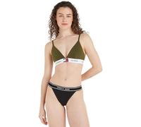 Tommy Hilfiger Padded Triangle (Ext Sizes) Uw0uw04672 Reggiseni a triangolo, Verde (Drab Olive Green), 3XL Donna