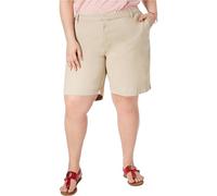 Tommy Hilfiger Pantaloncini Casual da Donna, Cachi, 48