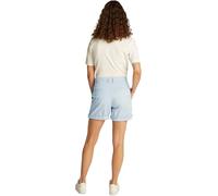 Tommy Hilfiger Pantaloncini Chino Donna Mom Fit, Blu (Breezy Blue), 42