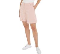 Tommy Hilfiger Pantaloncini Donna Chino Corti, Rosa (Whimsy Pink), 44