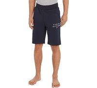 Tommy Hilfiger Pantaloncini in Felpa Uomo Corti, Blu (Desert Sky), S