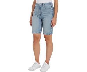 Tommy Hilfiger Pantaloncini in Jeans Donna Slim Fit, Blu (Ash), 25W