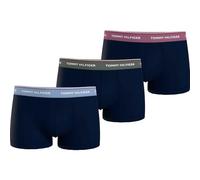 Tommy Hilfiger Pantaloncino Boxer Uomo Confezione da 3 Intimo, Blu (Well Water/Stonewash/Metro Mauve), S