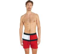Tommy Hilfiger Pantaloncino da Bagno Uomo Medium Drawstring Lunghezza Media, Rosso (Primary Red), M