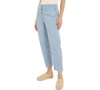 Tommy Hilfiger Pantaloni Donna Chino Slim Fit, Blu (Breezy Blue), 32