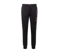 Tommy Hilfiger Pantaloni da Jogging Uomo Pantaloni Felpati, Nero (Black), M