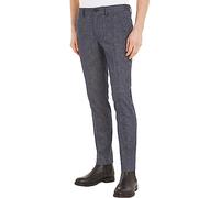 Tommy Hilfiger Pantaloni Uomo Bleecker Chinos, Blu (Desert Sky), 34W / 34L