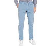 Tommy Hilfiger Pantaloni Uomo Bleecker Chinos, Blu (Southern Sky), 32W / 29L