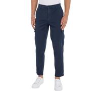 Tommy Hilfiger Pantaloni Uomo Chelsea Cargo Gabardine Pantaloni Cargo, Blu (Desert Sky), 34W / 32L